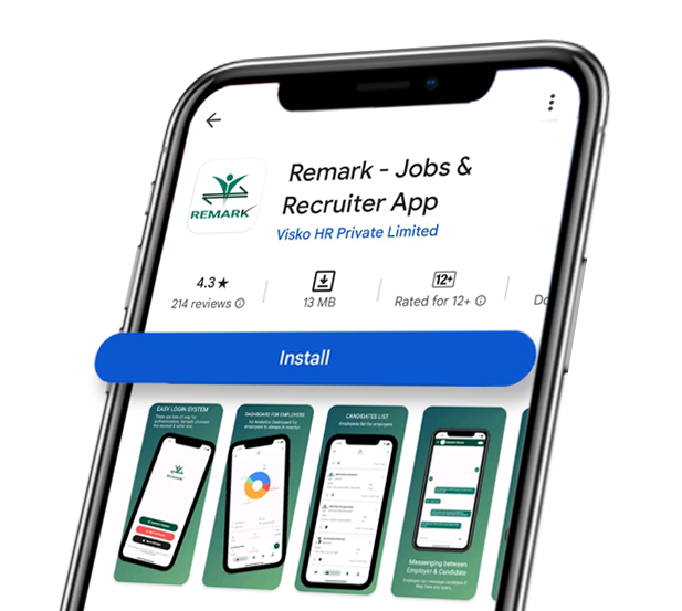 Remark Jobs is the Best job portal in India - image describing how the AI technology in recruitment by Remark Job & Recruiter App can make the process easy and seamless