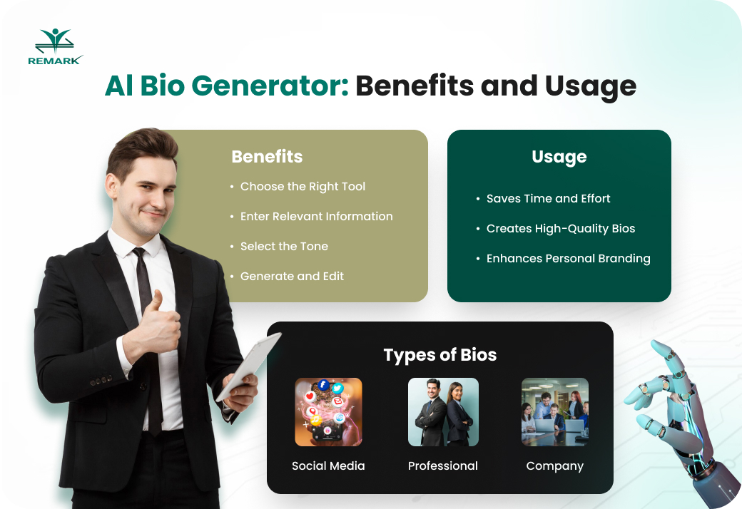 AI professional bio Generator free