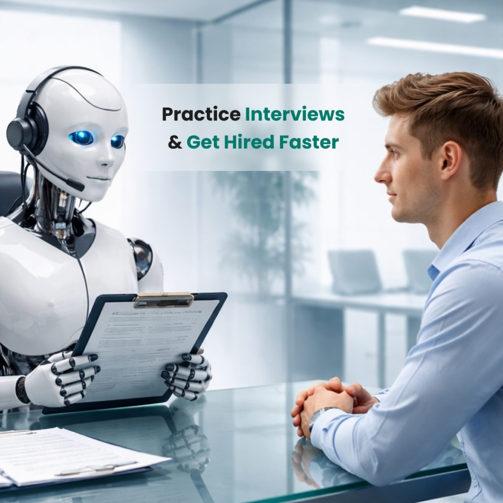 Candidate using a job search app on a smartphone to find job opportunities