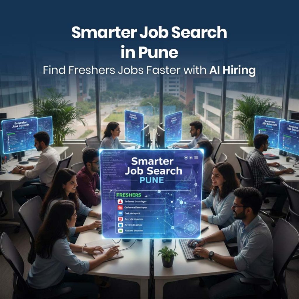 Fresh graduates exploring Pune freshers jobs, IT roles, startup hiring, and career growth