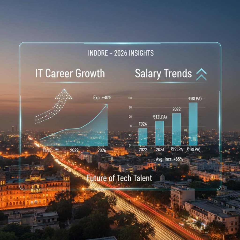 Latest IT jobs in Indore with daily walk-in interviews for freshers and experienced candidates in software, web development, AI, and cloud roles